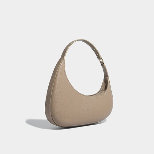 iBEKEEN | Minimalist Crescent Leather Bag