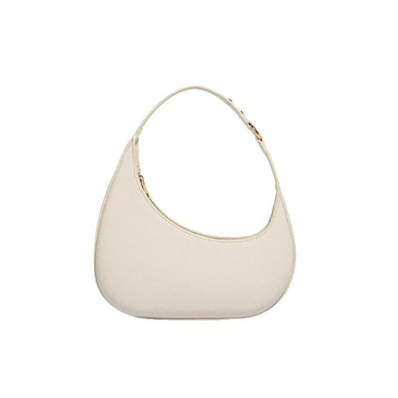 iBEKEEN | Minimalist Crescent Leather Bag