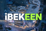 iBEKEEN Futuristic Logo